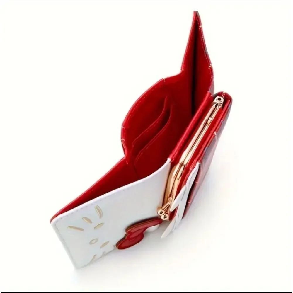 Red & White Plaid Hello Kitty Wallet - Picture 2 of 6